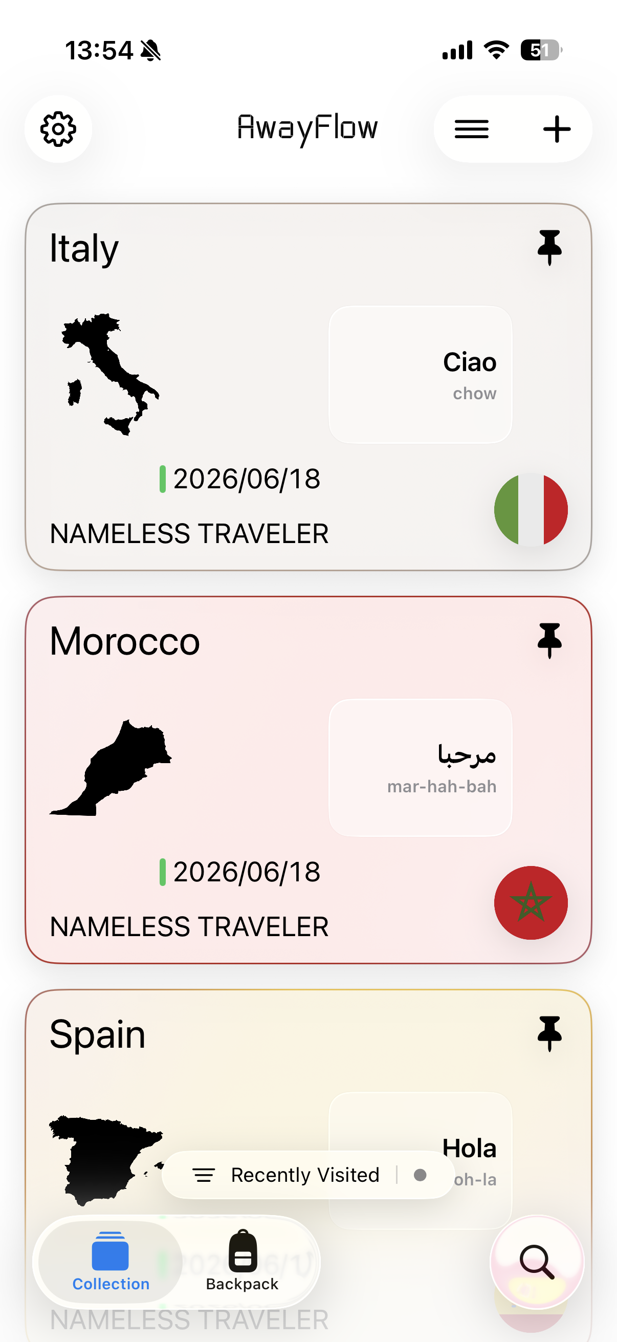 AwayFlow screenshot 1